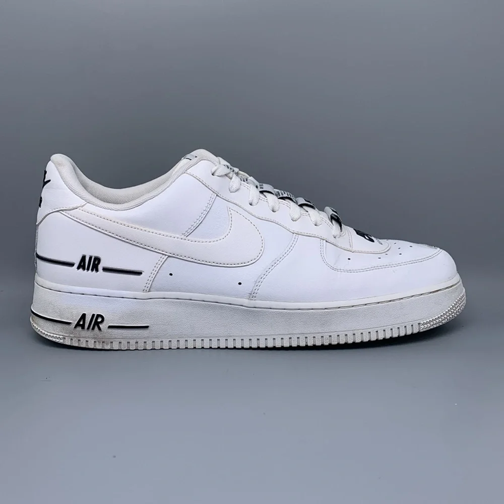 Nike AF1 Low Double Air White Shoes CJ1379-100 Men’s Sz 13‎